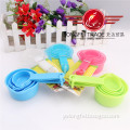5 PCS Colored Plastic Measuring Cup and Spoon Set